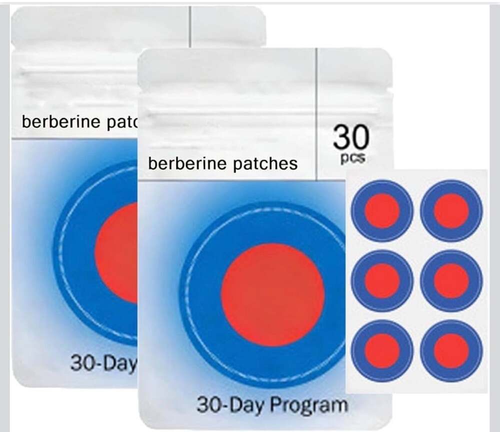 Purisaki Berberine Patches 30 Pcs 30-Day Program
